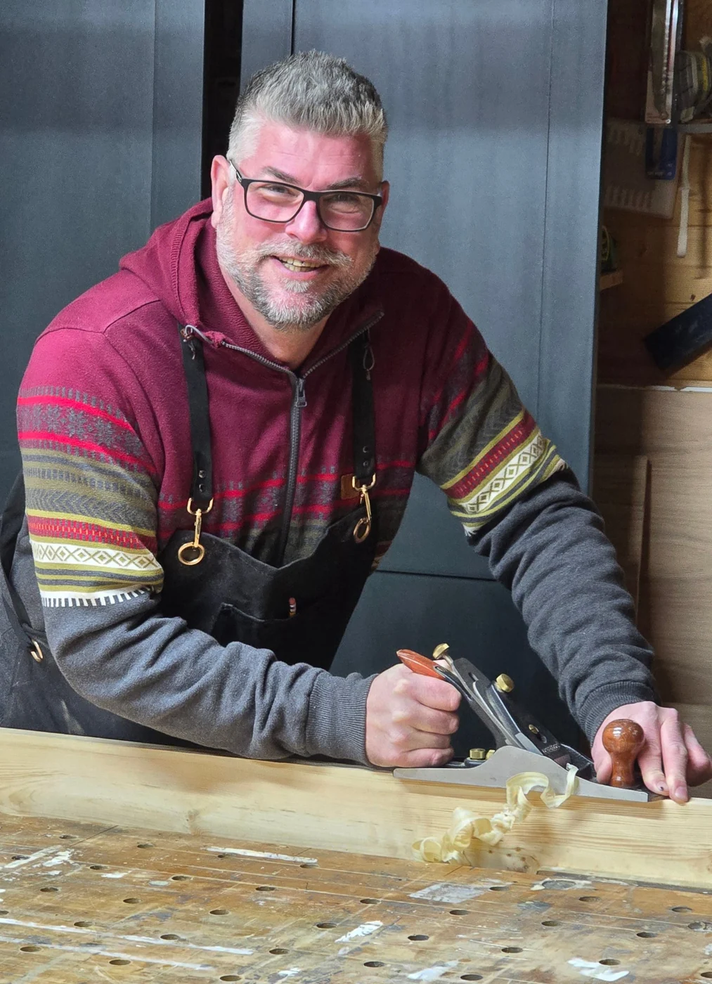 Ian Robinson, the craftsman behind RW Joinery