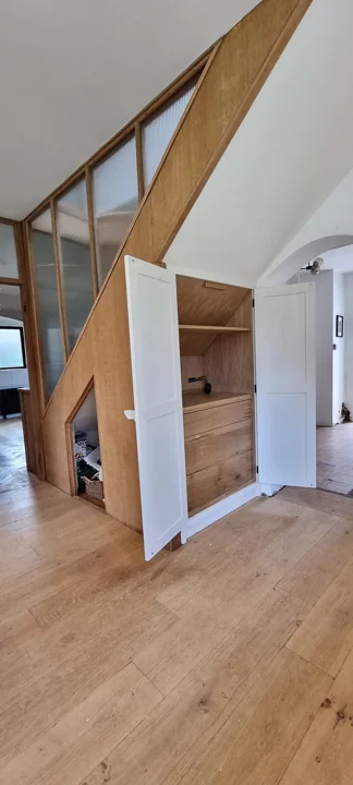 Under stair storage by RW Joinery — photograph 08